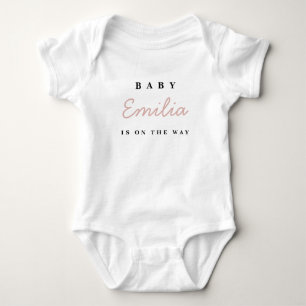 Baby Girl Birth Announcement Bodysuit