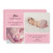 Baby Girl Birth Announcement Multi Photo