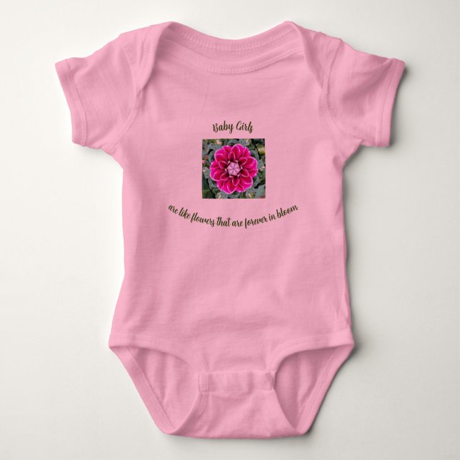 Baby Girl Bodysuit (Front)