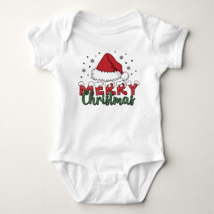 Baby Girl Boy Christmas Outfit My First Christmas  Bodysuit