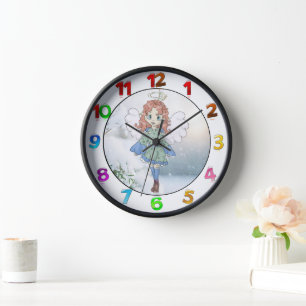 Baby Girl Clock