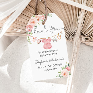 Baby Girl Clothes Baby Shower Favour Tags