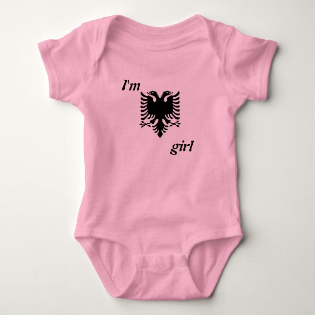 Baby girl clothes bodysuit (Front)