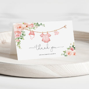 Baby Girl Clothesline Thank you