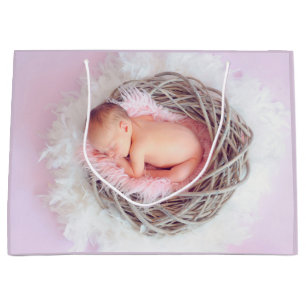Baby Girl Congratulations Large Gift Bag