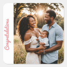 baby girl congratulations pink photo Sticker