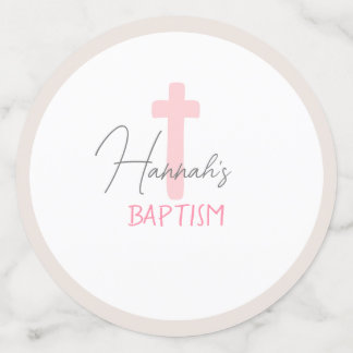 Baby Girl Cute Baptism Table Confetti