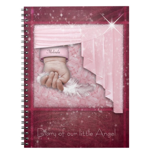 Baby Girl Diary Notebook (Front)