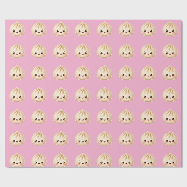 Baby girl dumpling wrapper paper (Flat)