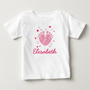 Baby girl footsteps T-Shirt