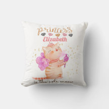 Baby Girl Gifts 1st Birthday Shower Princess Cats 