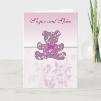 Baby Girl Greeting Card