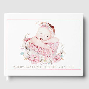 Baby Girl Guest Books
