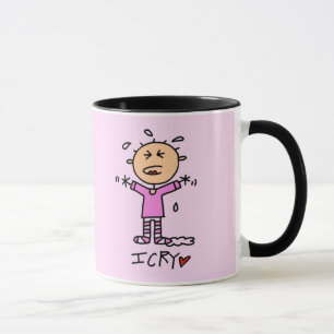 Baby Girl I Cry Tshirts and Gifts Mug
