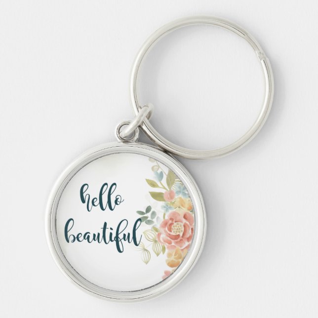 Baby Girl I Key Ring (Front)