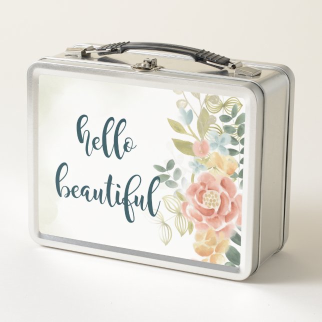 Baby Girl I Metal Lunch Box (Front)