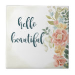Baby Girl I Tile<br><div class="desc">Baby Girl I by Studio W</div>