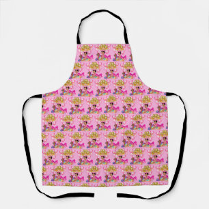 Baby Girl in Pink Apron