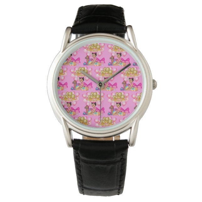 Baby Girl in Pink Watch (Front)