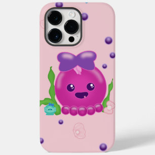 Baby Girl Kawaii Octopus Case-Mate iPhone 14 Pro Max Case