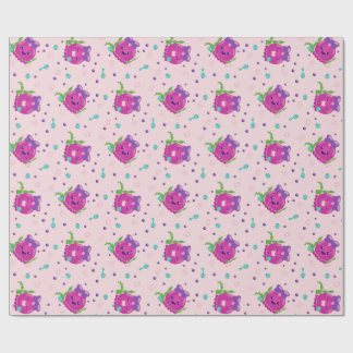 Baby Girl Kawaii Octopus Wrapping Paper