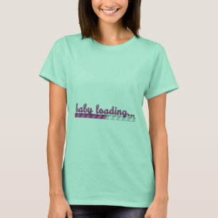 Baby Girl Loading Pregnancy Shirt