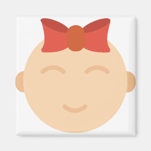 baby girl magnet
