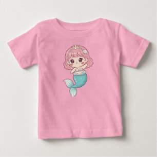 Baby Girl Mermaid T-Shirt