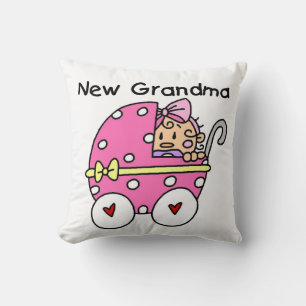 Baby Girl New Grandma Gifts Cushion