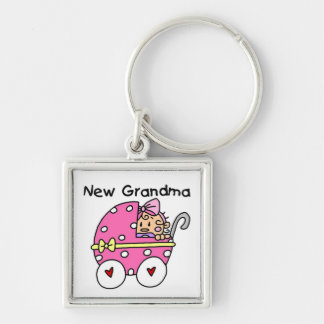 Baby Girl New Grandma Gifts Key Ring