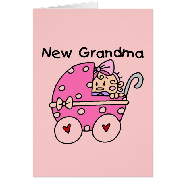 Baby Girl New Grandma T-shirts and Gifts (Front)