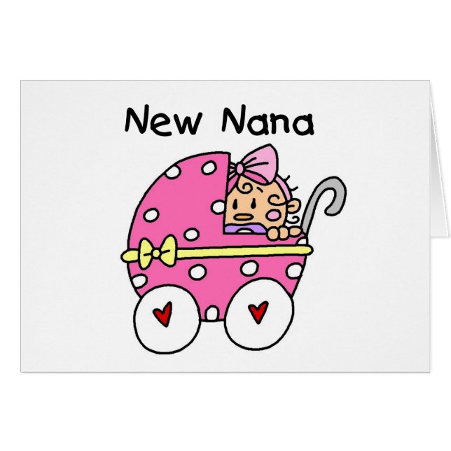 Baby Girl New Nana T-shirts and Gifts (Front Horizontal)