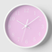 Baby Girl Nursery Pink with White Trim Wall 
