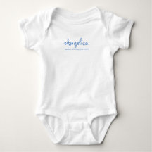 Baby girl one piece white bodysuit t-shirt