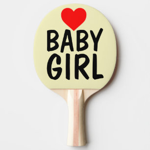 BABY GIRL PING PONG PADDLES