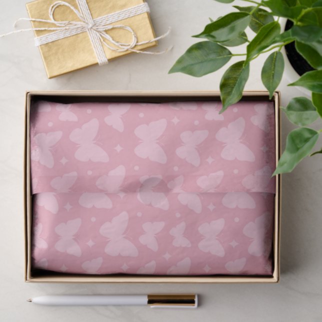 Baby Girl Pink  Tissue Paper (Gift)