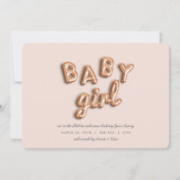 BABY girl! Rose gold/PINK