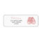 Baby Girl Shoes Return Address Label