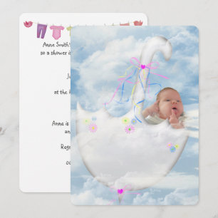 Baby Girl Shower Invitation