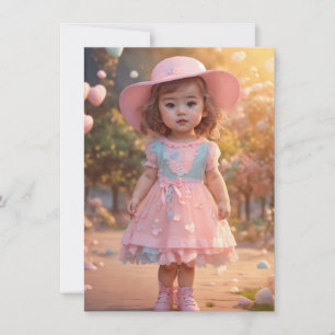 baby girl shower invitation cards