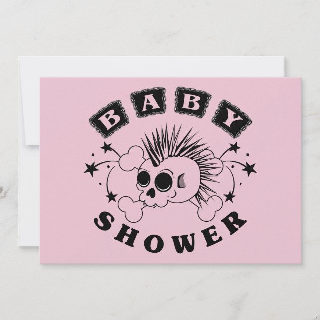 Baby Girl Shower Invite (Front)