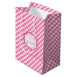 Baby girl shower,It's a girl Medium Gift Bag