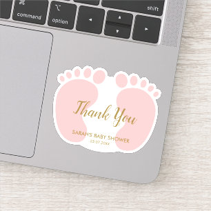 Baby Girl shower party favour thank you