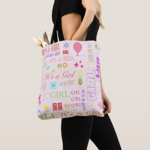Baby Girl Tote Bag