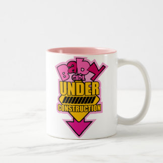 Baby Girl Under Construction Mug