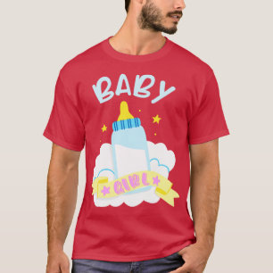 Baby Girl Vial Child Birth Announcement T-Shirt
