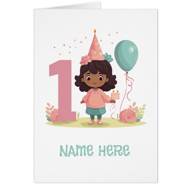 Baby Girls First Birthday (Front)