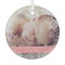 Baby Girl's First Christmas Snowflakes Pink