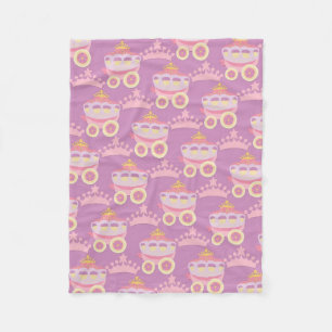 baby girls princess pattern fleece blanket