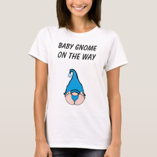 Baby Gnome on the Way Blue T-Shirt